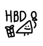 サンドイッチになりたい三角くん（個別スタンプ：11）