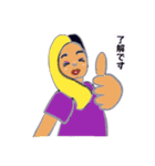 Dance girl Hikaru（個別スタンプ：2）