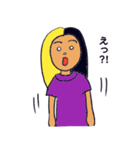 Dance girl Hikaru（個別スタンプ：7）