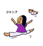 Dance girl Hikaru（個別スタンプ：17）