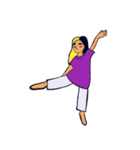 Dance girl Hikaru（個別スタンプ：27）