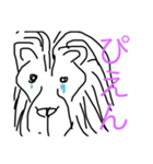 ライオンLINEスタンプ（個別スタンプ：3）