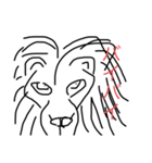 ライオンLINEスタンプ（個別スタンプ：8）