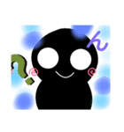 オッス黒（個別スタンプ：1）