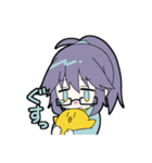 会話用青北ぴよちゅんVer（個別スタンプ：5）