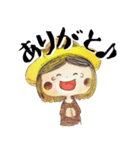 がんばれ！ぼうしちゃん！（個別スタンプ：7）