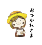 がんばれ！ぼうしちゃん！（個別スタンプ：13）