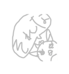 わたしがよく使う言葉を話すつーちゃん（個別スタンプ：4）