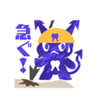 虫歯菌くんスタンプ（個別スタンプ：6）