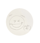 表情豊かなまるくん（個別スタンプ：3）