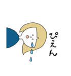 ゆるい女の子のスタンプだよ（個別スタンプ：8）