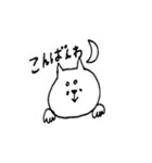 シンプルSTAMPゆるゆる犬（個別スタンプ：3）
