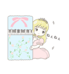 ピアノが好きな女の子 ♪（個別スタンプ：6）