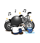 台湾語 バイクスタンプ No.1（個別スタンプ：1）