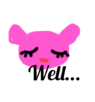 Something Happened Rabbit（個別スタンプ：5）