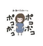 我が子が待ち遠しい妊婦さん（個別スタンプ：1）