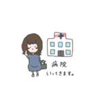 我が子が待ち遠しい妊婦さん（個別スタンプ：6）