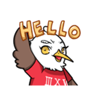 WEC Johnnie the eagle（個別スタンプ：4）