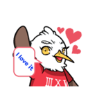WEC Johnnie the eagle（個別スタンプ：5）