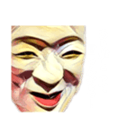 能面シリーズ！（個別スタンプ：3）