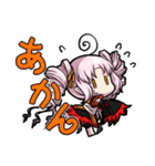 鬼っ子ハンターついなちゃん公式スタンプ 1（個別スタンプ：4）