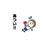 丸刈り頭スタンプ（個別スタンプ：4）