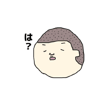 丸刈り頭スタンプ（個別スタンプ：5）