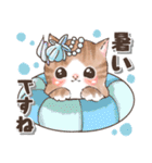 ねこの敬語 水彩風（個別スタンプ：29）