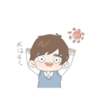 男の子。のすたんぷ（個別スタンプ：1）