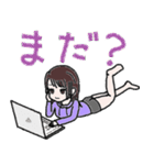 何もしてないのに休日が終わった（個別スタンプ：11）