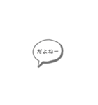 シンプルバリエーションスタンプ（個別スタンプ：22）