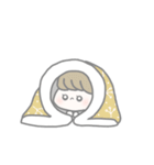 ほのぼの淡色女の子（個別スタンプ：28）
