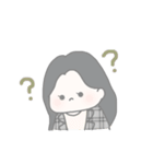 ほのぼの淡色女の子（個別スタンプ：29）