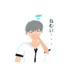ゆったり男子（個別スタンプ：1）