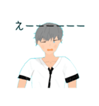 ゆったり男子（個別スタンプ：4）