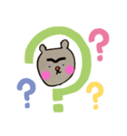 くまたろ①（個別スタンプ：3）
