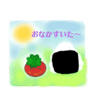 chibi tomatoあいさつ2（個別スタンプ：6）