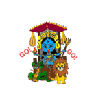 カーリーちゃんスタンプ（個別スタンプ：3）