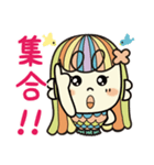 元気いっぱい！あまびえちゃん 2（個別スタンプ：18）