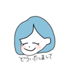 貴方みたいな女の子。（個別スタンプ：10）
