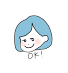 貴方みたいな女の子。（個別スタンプ：21）
