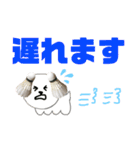 バドミントン犬の日常（個別スタンプ：21）