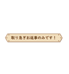 見出し風シンプルスマートな省スペデザイン（個別スタンプ：26）