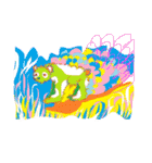 動物 アニマル アート art animal（個別スタンプ：7）