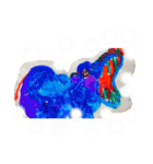 動物 アニマル アート art animal（個別スタンプ：32）