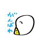 眠そうなしかとあひる（個別スタンプ：31）