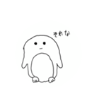 顔は変わらず言ってることは可愛いペンギン（個別スタンプ：15）