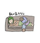 がんばる母すたんぷ（個別スタンプ：14）