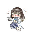 何者にもなれない女の子のスタンプ（個別スタンプ：3）