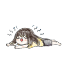 何者にもなれない女の子のスタンプ（個別スタンプ：4）